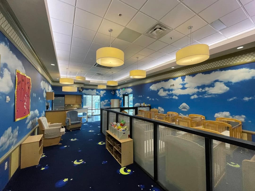 Infant room at the Arapahoe campus