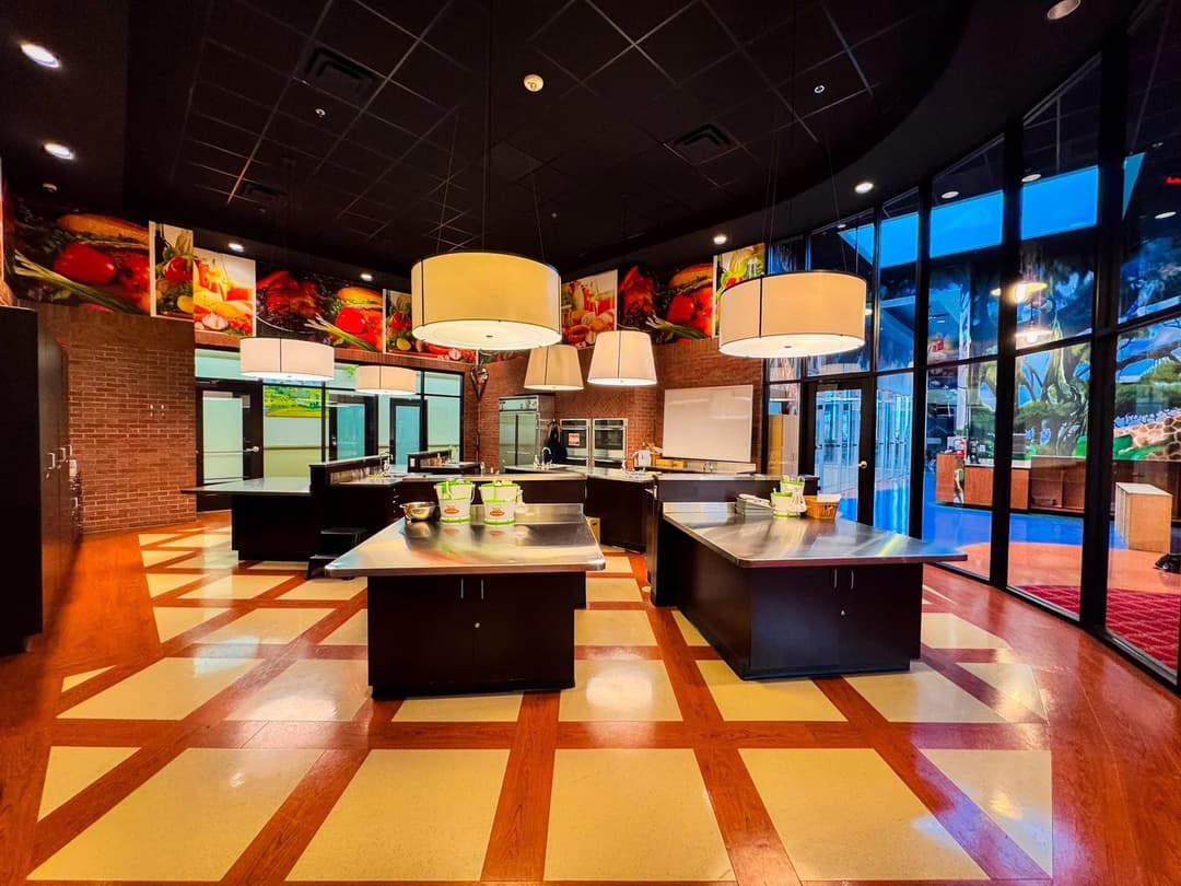 Teaching kitchen at the Arapahoe campus