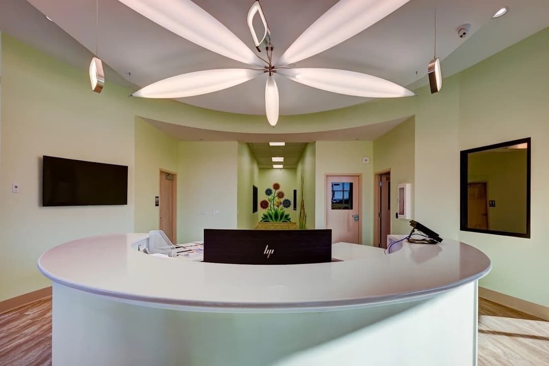 Lobby at the Smoky Hill campus