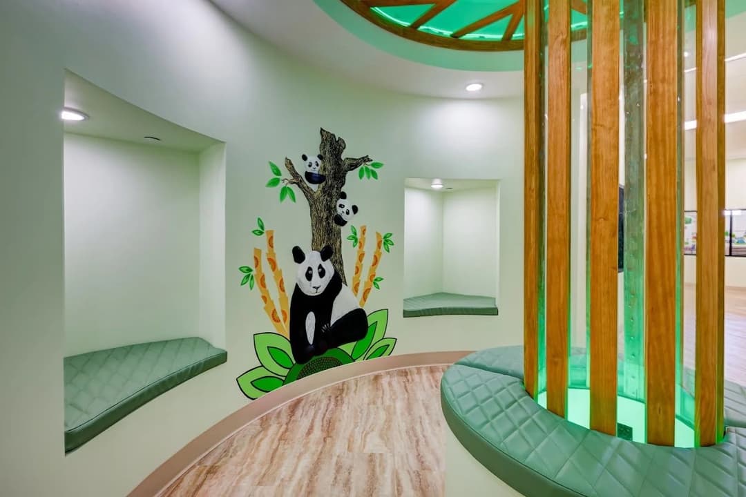 Reading nooks at the Smoky Hill campus